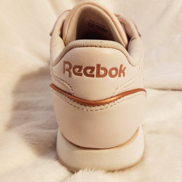 Women's Reebok Classic Rose Gold Royal Glide Running Sneakers - Picture 4 of 5